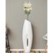 Tall Floor Vase, Modern White Large Floor Vase, 40-inch Vase, Decorative Lightweight Vase, for the Entryway, Dining Room, Living Room, or Bedroom